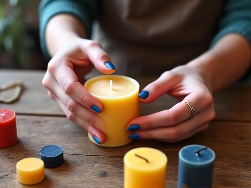 Taller de diseño de velas personalizadas